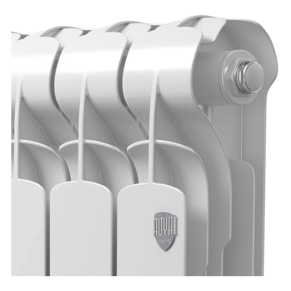 Приобрести royal thermo радиатор алюминиевый indigo 500 2.0 ( белый ) - 6 секц.