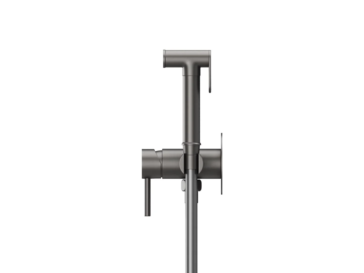 Приобрести hayzburg встраиваемый смеситель с гигиеническим душем, графит hb-2005gg