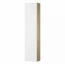 Акватон Модуль для зеркала, подвесной Мишель 23, дуб эндгрейн, белый 1A244303MIX40