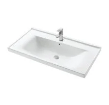 Mirsant Раковина Deep 100 см, белая УТ000040444