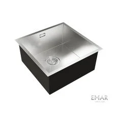 Oulin Кухонная мойка 44х44 см, сатин Oulin OL-F101N