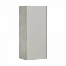 Шкаф подвесной Акватон Сохо, слэйт\серая галька