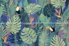 Панно настенное Alma Ceramica Jungle из 2 плиток 40х60
