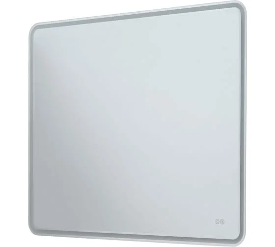 Приобрести aquanet зеркало ирис 90x80 см с led подсветкой и подогревом