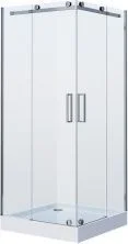Grossman Душевое ограждение Cosmo 100х100 см, хром\прозрачное GR-1100