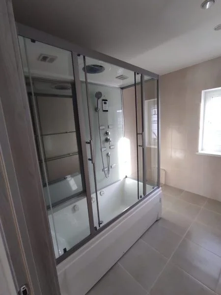 Приобрести frank душевая кабина f557-1, высокий поддон, прямоугольная