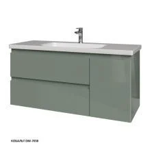 Caprigo Тумба с раковиной FORTE 120 см, правая, кобальт