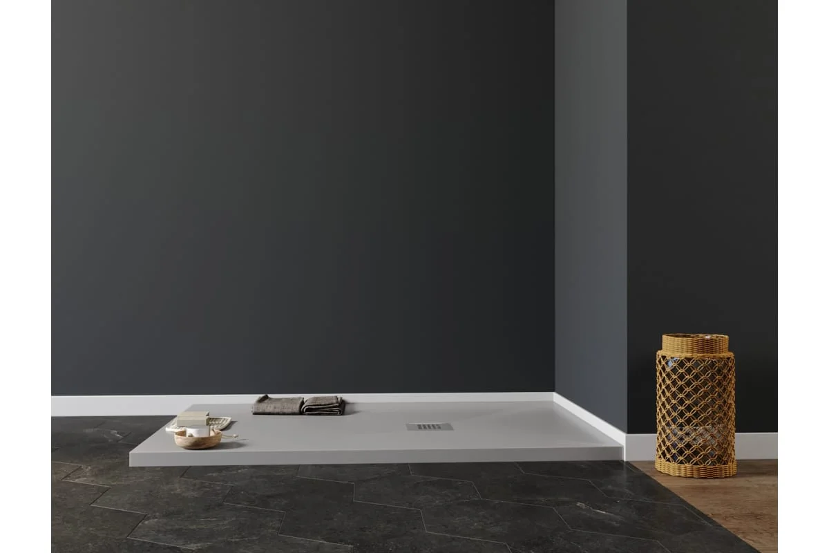 Приобрести aquanet душевой поддон pleasure 140х80 см, серый