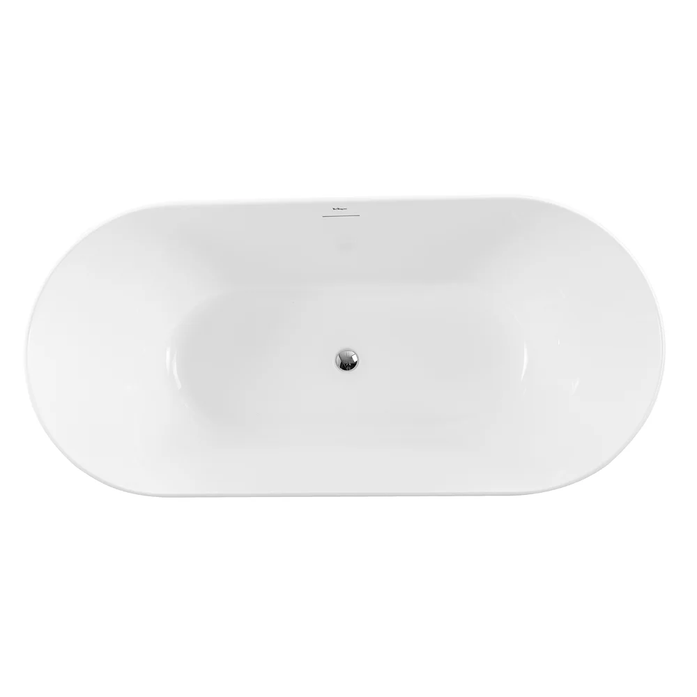 Приобрести belbagno акриловая ванна150х80 см, отдельно стоящая, белая bb413-1500-800