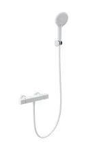 Смеситель для душа с термостатом WONZON & WOGHAND STAY 2, Белый матовый (WW-B2016-A-MW)