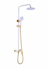 Душевая система ViEiR, Bacio, 1500 мм, белый\золото V293562FL