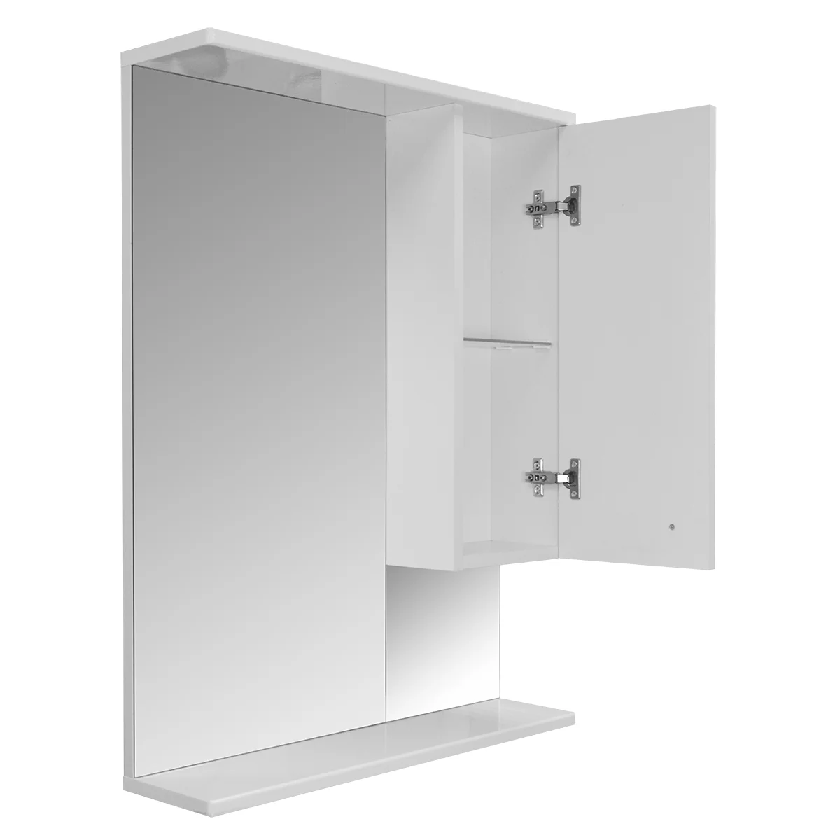 Приобрести loranto зеркало-шкаф моника 60 см, правостороннее cs00047790