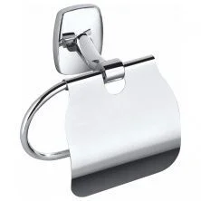 Держатель для туалетной бумаги с крышкой WONZON & WOGHAND PORTO, Хром (WW-1601)