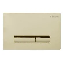 BelBagno Кнопка смыва GENOVA, золотая BB022-GV-ORO