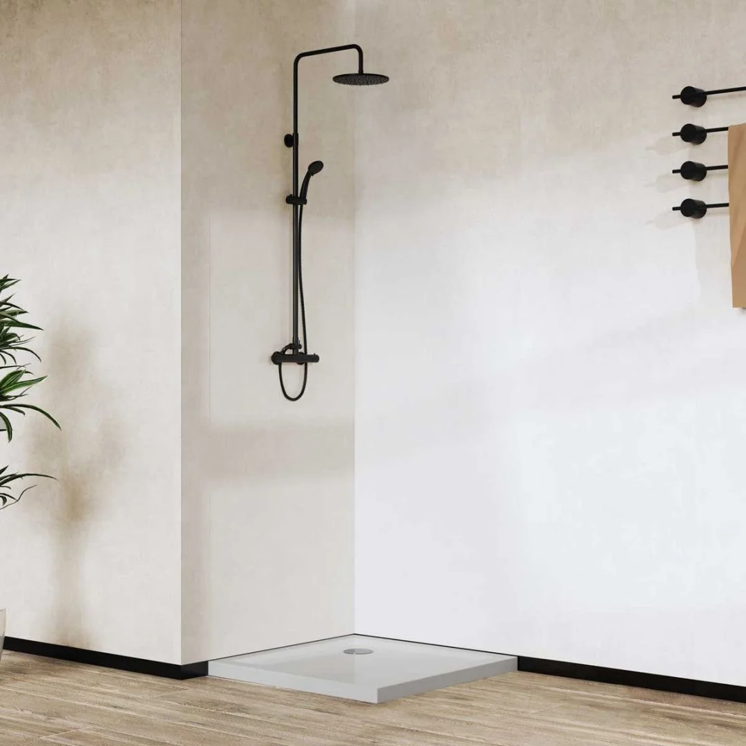 Приобрести vincea душевой поддон 80х80 см, квадратный, белый vst-5as-8080