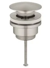 Донный клапан для раковины WONZON & WOGHAND, Брашированный никель (WW-88SS07-BN)