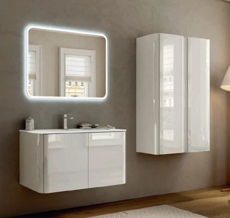 Приобрести cezares зеркало 95х70см, led подсветка, система от запотевания anti-fog 44993