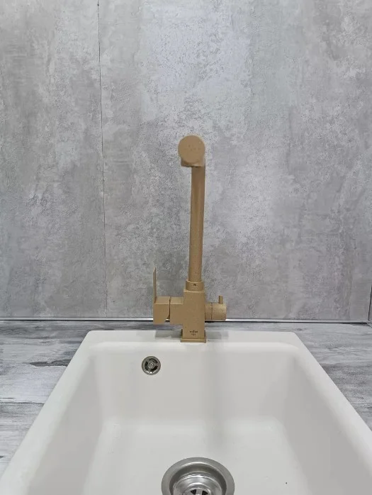 Приобрести смеситель для кухни vieir kitchen 359 мм, с подключением к фильтру, терракотовый v15025(m)