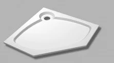 CEZARES Поддон из искусственного камня TRAY 100х100см, встраиваемый TRAY-S-P-100-56-W