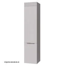 Caprigo Пенал MONBAR-Smalty 35 см, серый, эмаль