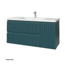 Caprigo Тумба с раковиной FORTE-Smalty TYPE 120 см, правая, синяя