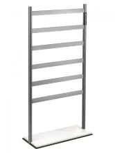 Полотенцесушитель электрический напольный WONZON & WOGHAND ESSEN, Темный графит (WW-A406-GM)