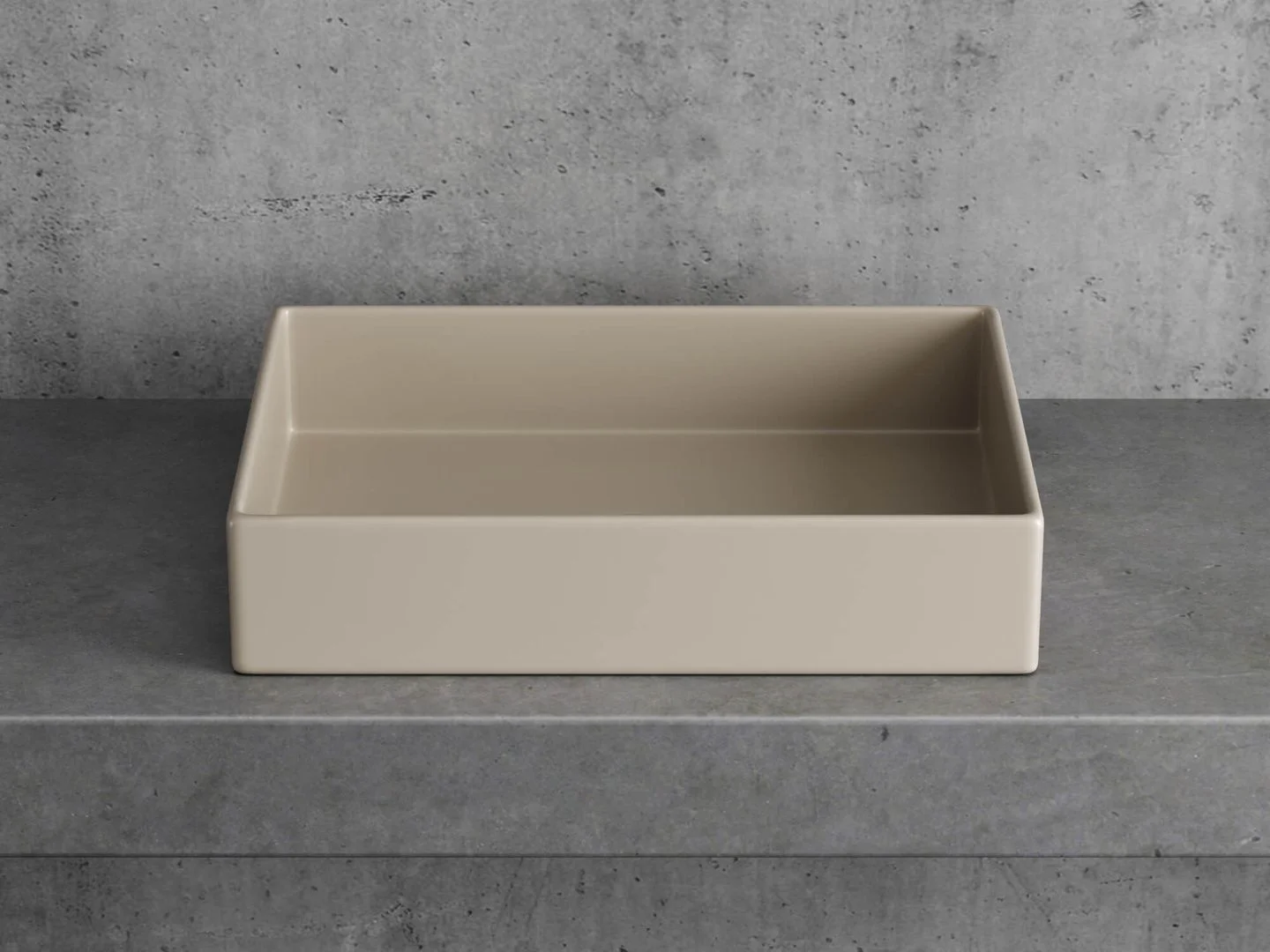 Приобрести hayzburg накладная раковина чаша 51х37 см, капучино матовая hb-0034-50mc