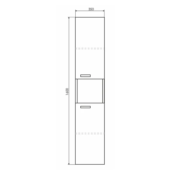 Приобрести сomforty пенал никосия-35 дуб белый