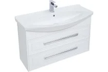 Aquanet Тумба с раковиной Остин 105 см, белая (под раковину Стиль)