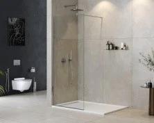 Cezares Душевая перегородка LIBERTA 100 см, хром LIBERTA-L-1-100-120-C-Cr