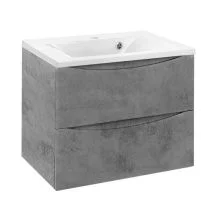 Vincea Тумба подвесная Mia 65 см, бетон, VMC-2MA650BT;VCB-3M650W