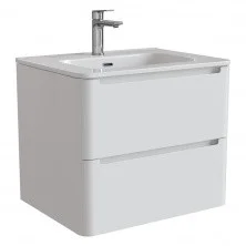 IDDIS Тумба подвесная Edifice с раковиной 60 см. белая EDI60W0i95