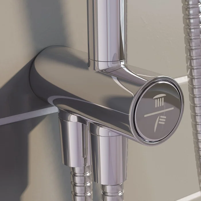 Приобрести iddis душевая система zodiac, круглая d-180мм, хром zodsb1fi76