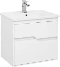 Aquanet Тумба с раковиной Модена 65 см, белая 00212661