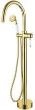 Boheme Смеситель для ванны Imperiale, напольный, золото 289
