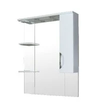 Loranto Зеркало-шкаф Стиль 80 правостороннее, 80х102,5 см, белый (CS00024670)