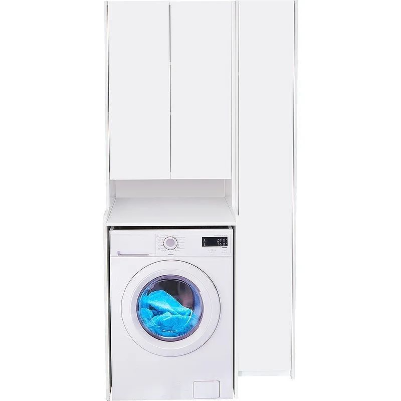 Приобрести лондри шкаф-колонна узкая для швабры, ширина 312