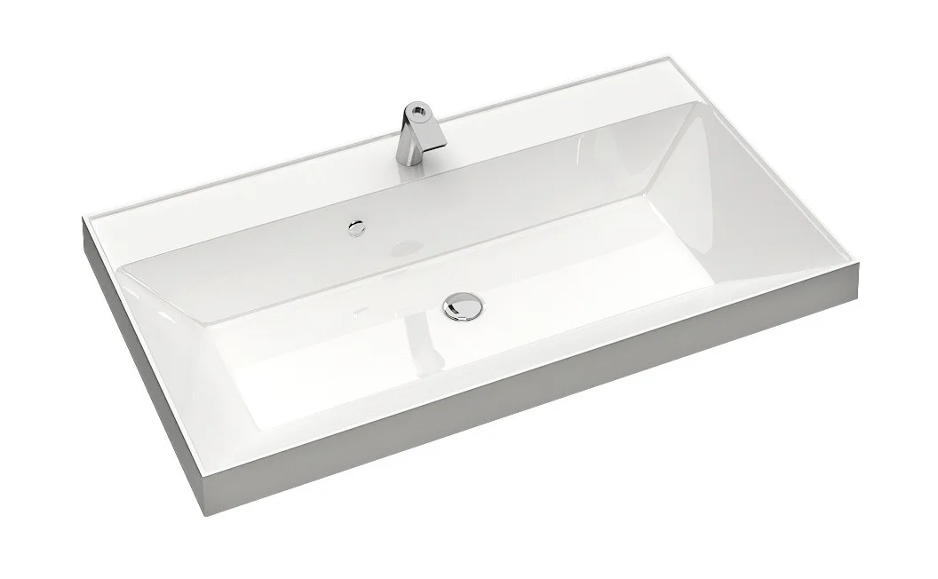 Приобрести rado тумба напольная с раковиной опал 90 айрон рок/бел