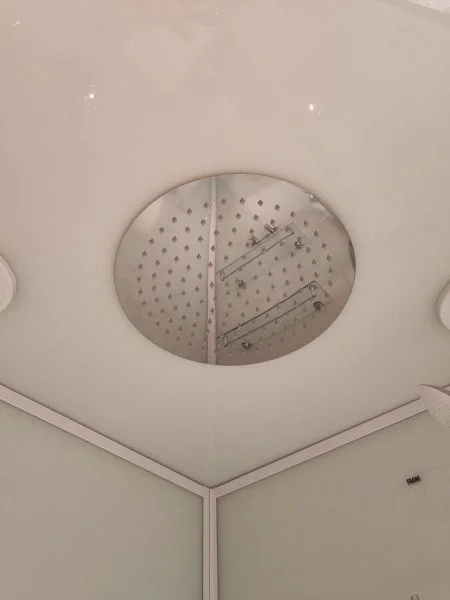 Приобрести frank душевая кабина f412/1l white средний поддон, левосторонняя