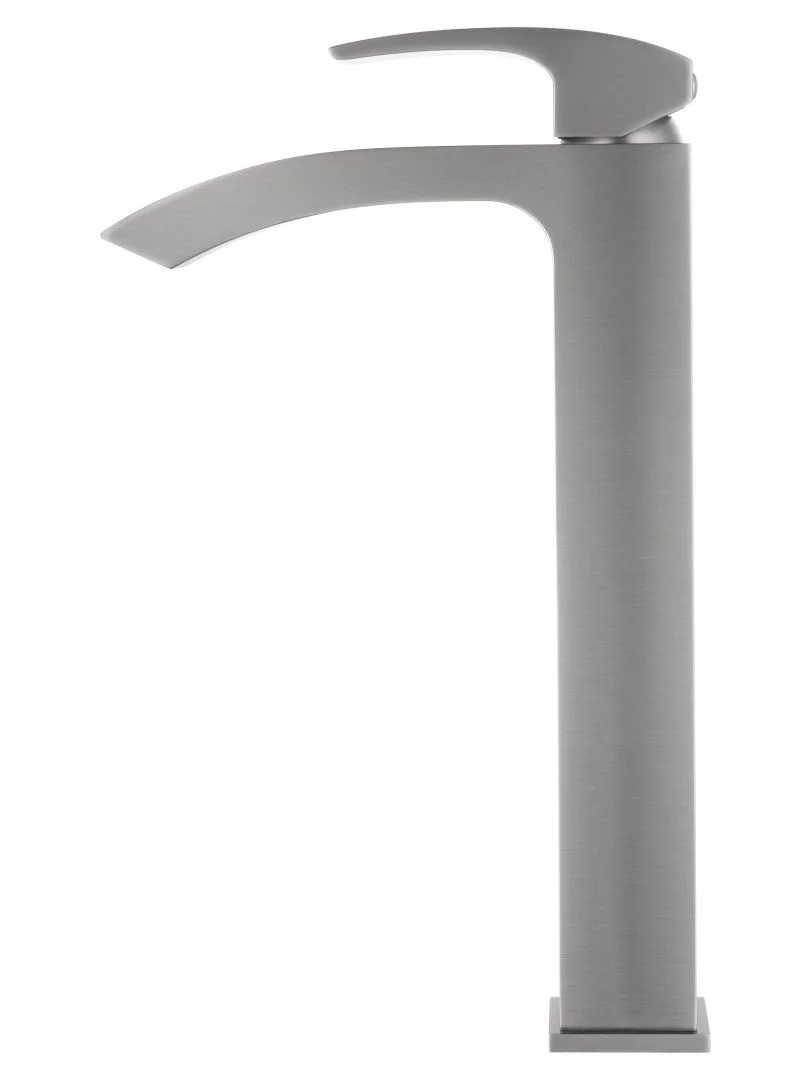 Приобрести смеситель для раковины высокий wonzon & woghand fit, темный графит (ww-88239009-bgm)