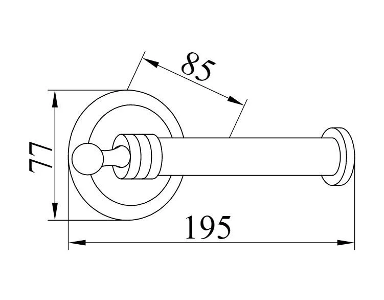 Приобрести boheme держатель туалетной бумаги hermitage, бронза 10335