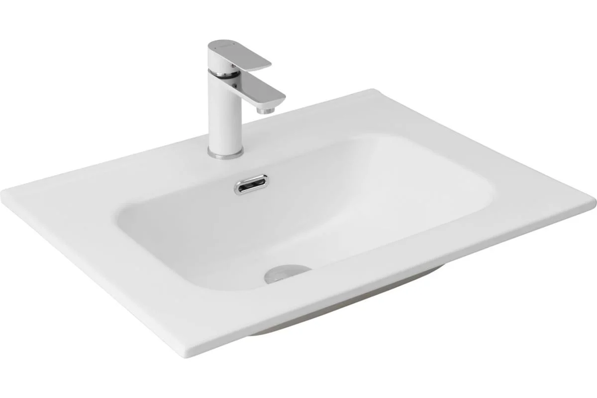 Приобрести aquanet раковина flat 60х46 см, белая матовая