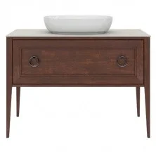 Тумба напольная со столешницей Kerama Marazzi Plaza Classic 100 см PL.C.100.1+1\NUT, орех