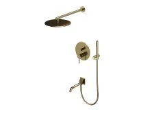 Hayzburg Встраиваемая душевая система, золото HB-2001GO