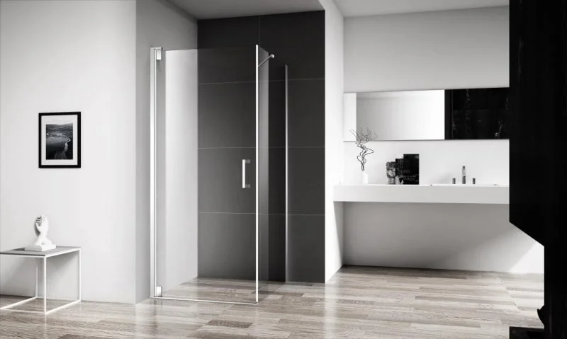 Приобрести belbagno душевая перегородка 100 см marmi-100-fix-c-cr
