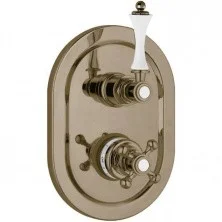 CEZARES Смеситель скрытого монтажа MARGOT с термостатом, бронза MARGOT-VDIM2-T-02-Bi