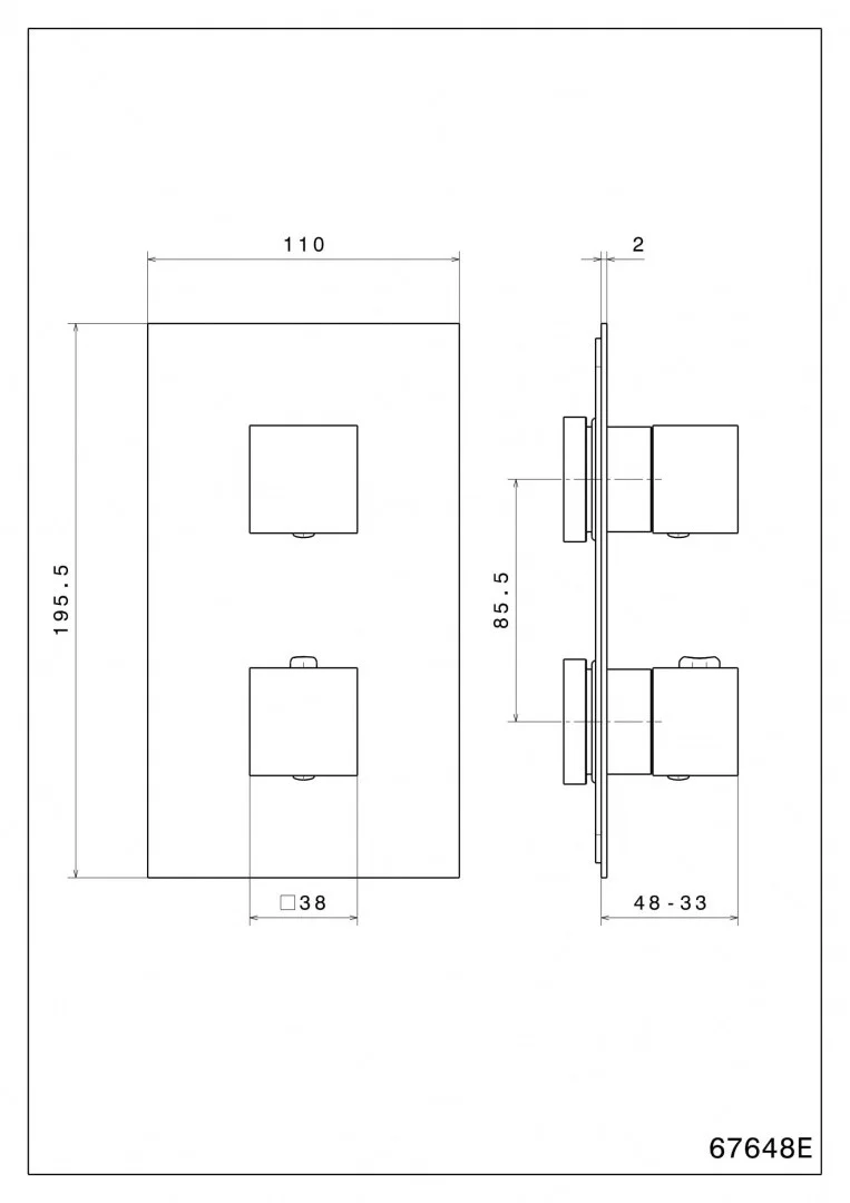 Приобрести kerama marazzi смеситель для душа скрытого монтажа futura, с термостатом, хром 67648ekm.21.018
