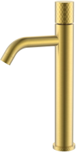 Boheme Смеситель для раковины Stick, высокий, матовое золото 122-MG
