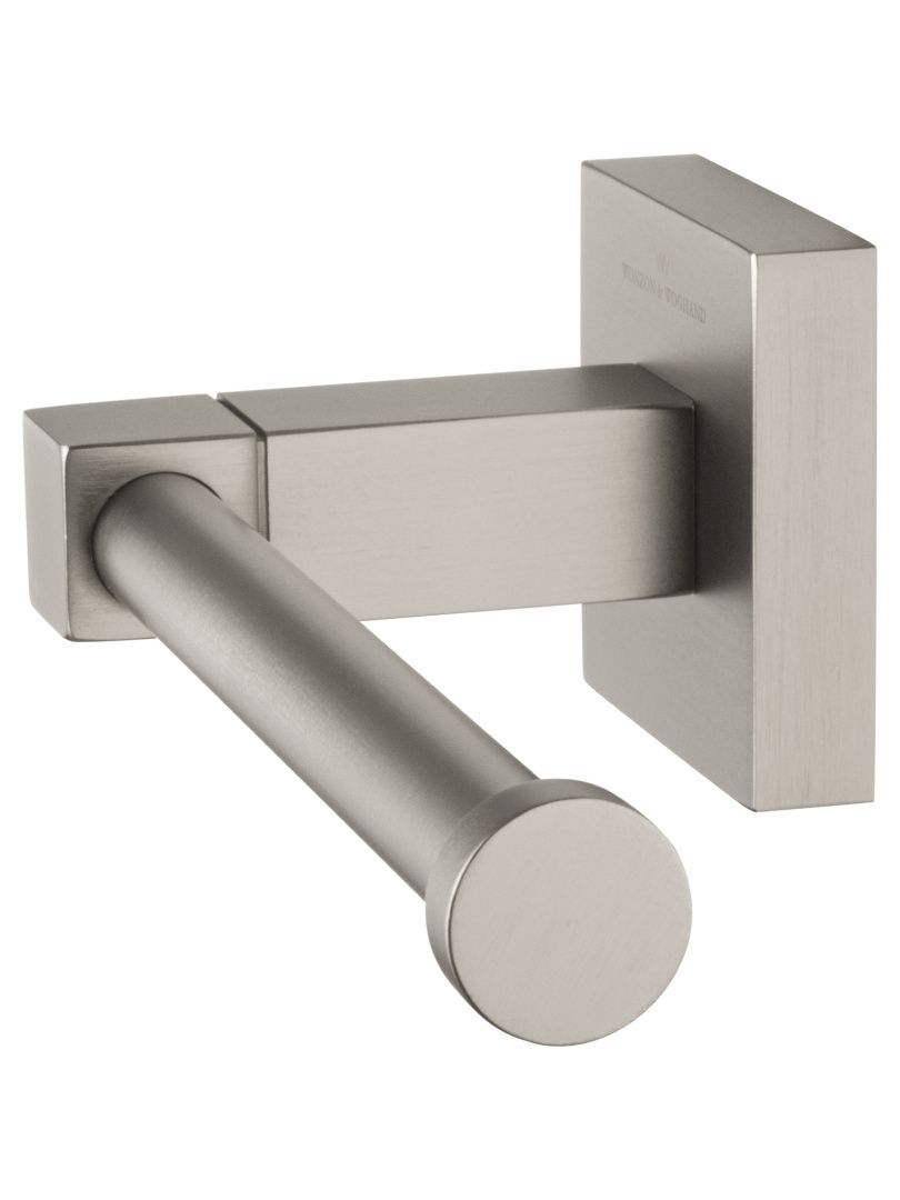 Приобрести держатель для туалетной бумаги без крышки wonzon & woghand polo, брашированный никель (ww-8906-bn)