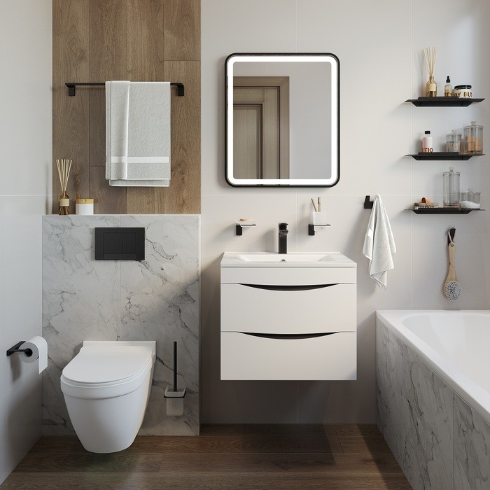 Приобрести iddis крючок двойной slide 75мм, черный матовый slibs20i41